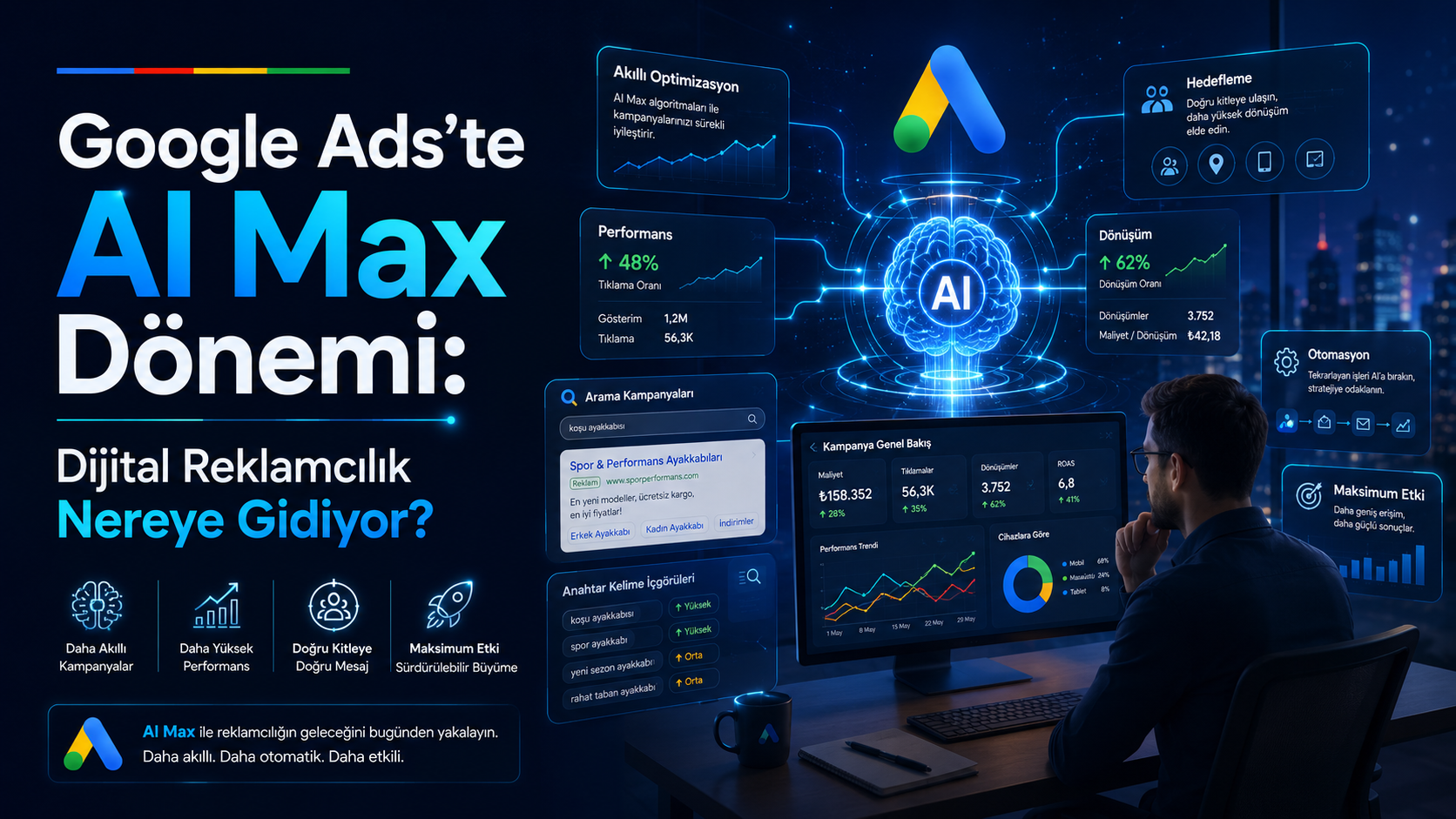 Google Ads'te AI Max Dönemi: Dijital Reklamcılık Nereye Gidiyor?