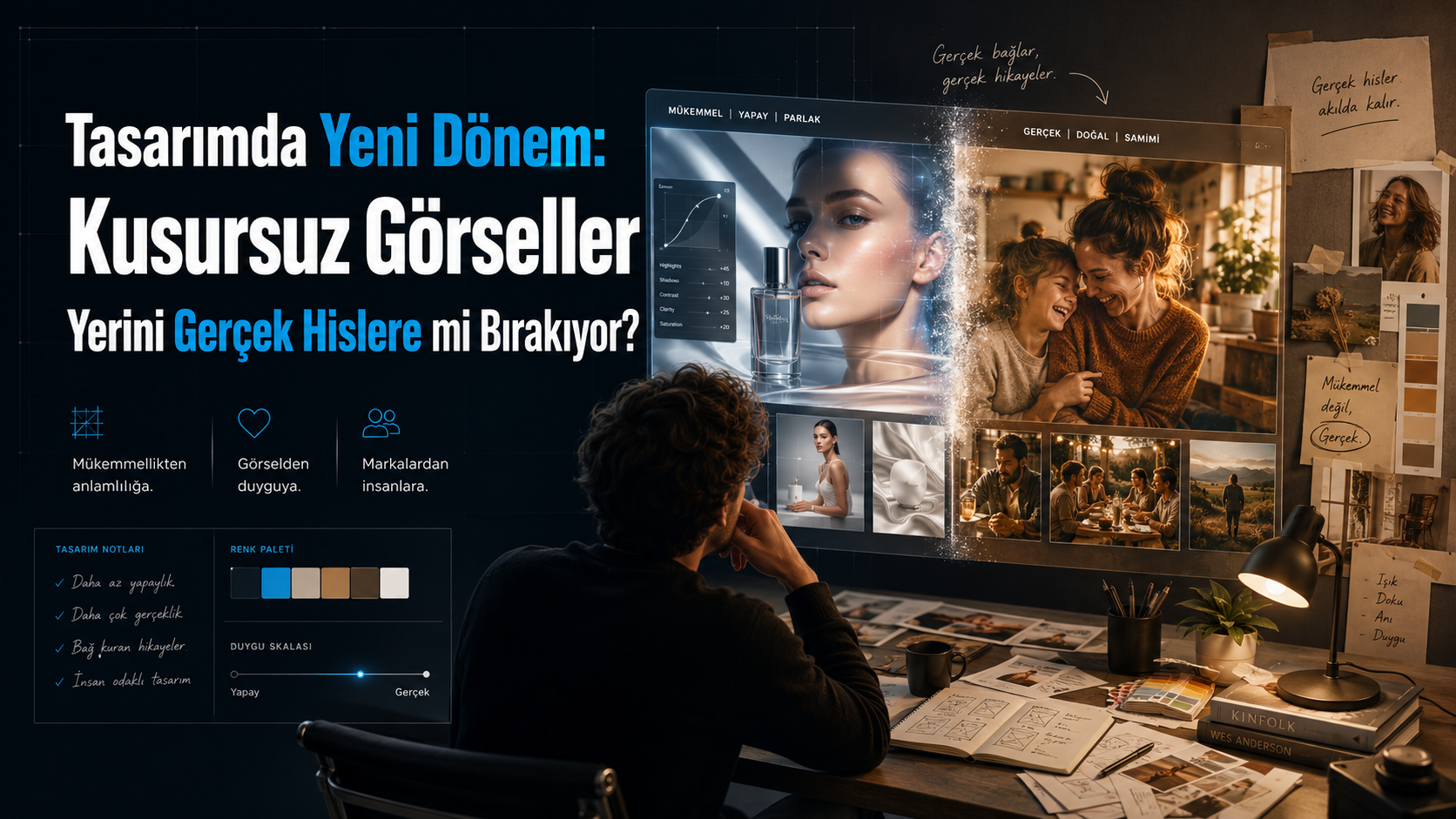 Tasarımda Yeni Dönem: Kusursuz Görseller Yerini Gerçek Hislere mi Bırakıyor?